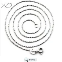 Подлинная Чистая 925 Серебряная цепочка 5 нитей x 0,8 мм Серебряная цепочка подходит для серебра Nceklace 18"
