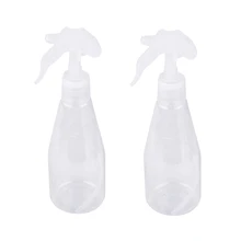 

2pcs 200ml Portable Clear Plastic Empty Spray Bottle Trigger Hand Spray Water Cleaning Garden Durable with Small Mouse Spray Gun