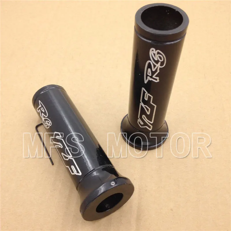 

For YAMAHA YZF-R6 YZF R6 YZFR6 1982-2013 Motorcycle Black Custom Aluminum Handlebar Grips