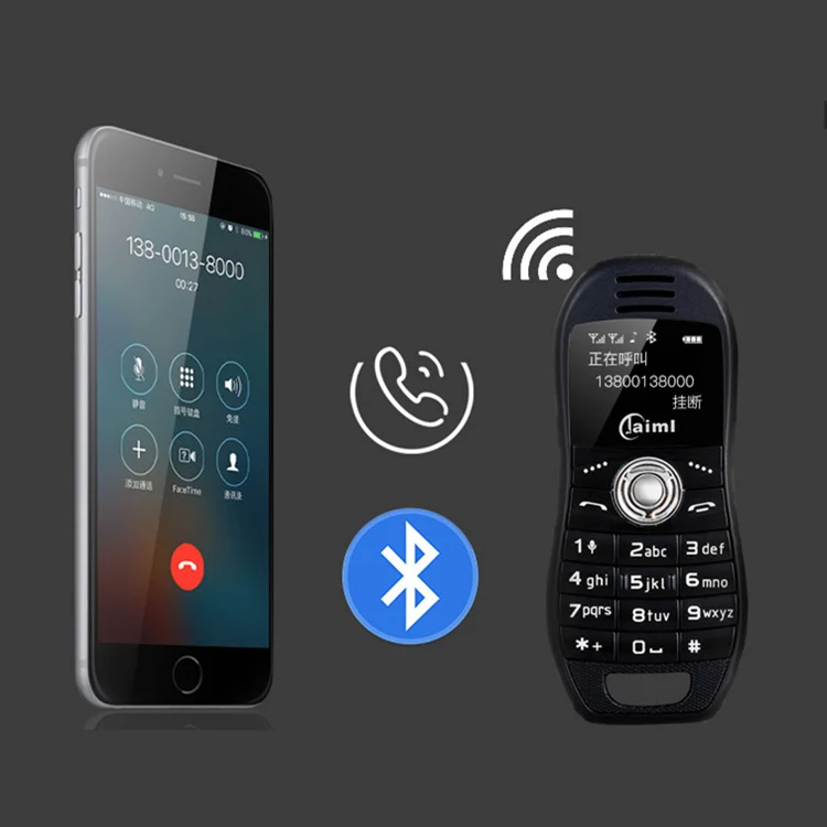 Мини-телефон bluetooth Dialer MP3 магический диктофон сотовый телефон две sim-карты маленький автомобильный ключ мобильный телефон русский язык