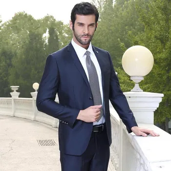 

Hot Top Fashion Special Offer Wedding Suits For Men Smoking Custom Made Mens Wedding Suits Groom Tuxedos For (jacket+pants)