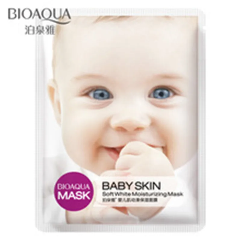 BIOAQUA Beauty whitening Face Masks Baby like skin Mask Smooth Moisture