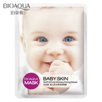 

BIOAQUA Beauty whitening Face Masks Baby-like skin Mask Smooth Moisture Nutrition Essence Skin Care Keep Skin Brightens & Water