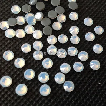 

DMC SS6 Hot fix rhinestone white opal for ballet shoes wholesale by China post air mail free shipping