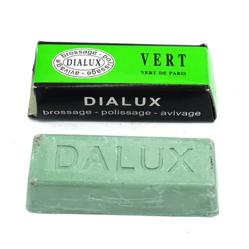 

WAX FOR JEWELRY DIALUX GRAY POLISHING COMPOUND ROUGE DIALUX GRIS STAINLESS STEEL GREY POLISH BAR