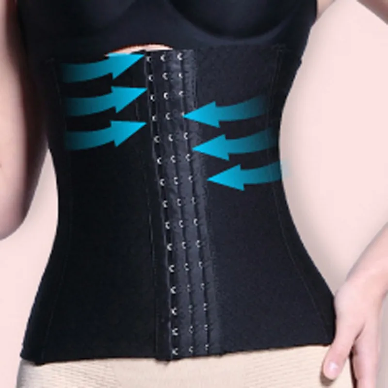WEIXINBUY Top sale Women Steel Bone waist trainer Slimming Waist