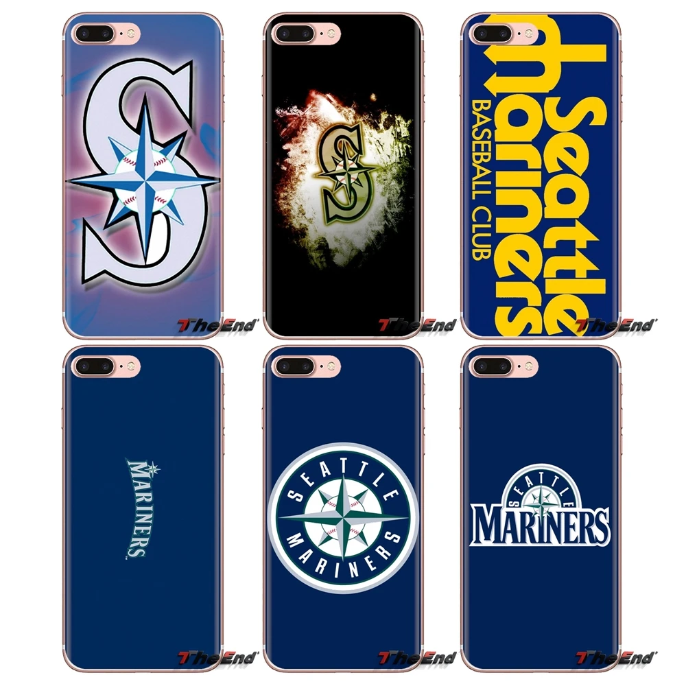 Seattle Mariners американский бейсбольный чехол из ТПУ чехлы для LG Spirit Motorola Moto X4 E4 E5 G5 G5S G6