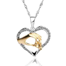 3 color Mother Love Baby Child Rhinestone Big Hand Hold Little Hand Design Heart Necklace Mom Birthday Gift Jewelry