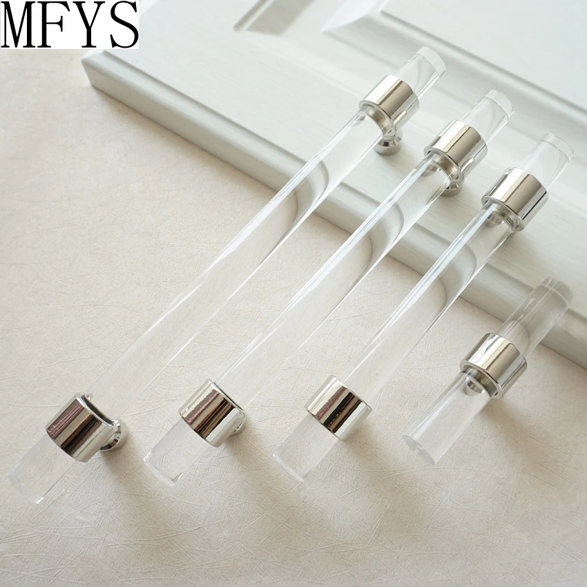 10Pcs Puerta Manija Del Gabinete 30mm DIY Cristal de Cristal Perillas de Las Puertas Armario Armario Caj/ón Caj/ón Tirar de la Manija para la Cocina Decoraci/ón para el Hogar