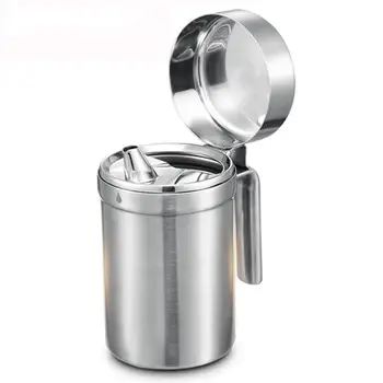 

Stainless Steel Kitchen Olive Oil Sauce Dispenser Leak Proof Storage Can Pot Kit