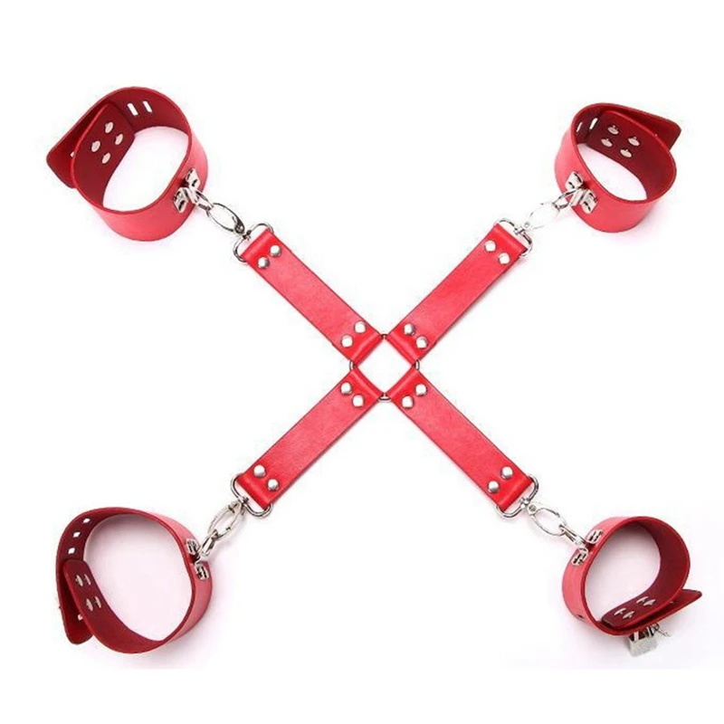 iSHINE Sex Accessories Cross bracelet Handcuff and Leg Cuff Accessories