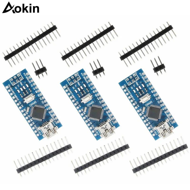 Мини USB с Загрузчиком для Arduino Nano 3 0 контроллер CH340 драйвер 16 МГц nano v3.0