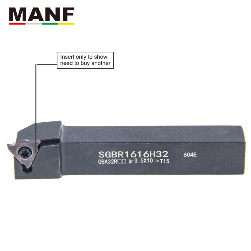 MANF SGBR2020K16 Groove Machining Cutting Toolholders Cutter CNC Lathe