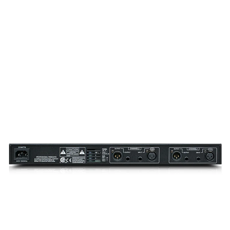 Audio processor 215 electronic graphic equalizer