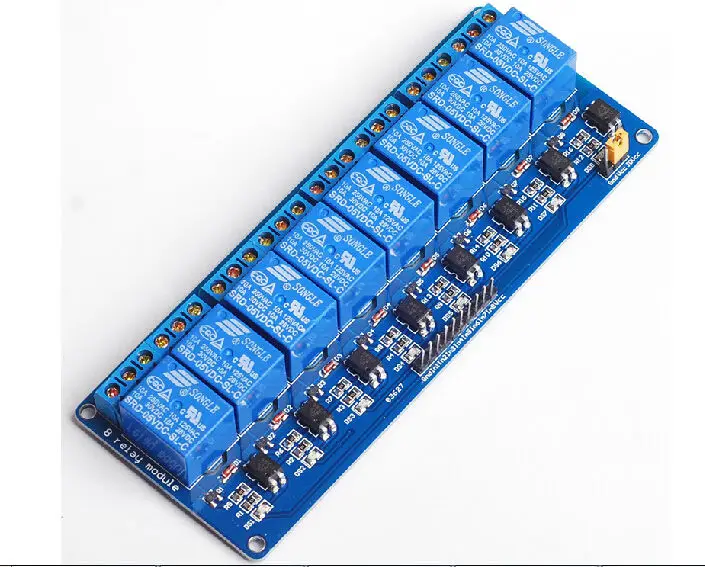 8 канальный релейный модуль контроллера 5В для Mega2560 UNO R3 Raspberry Pi|Интегральные