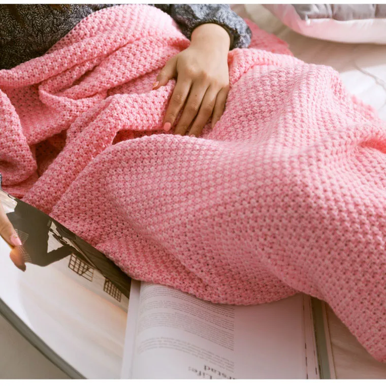 Одеяло «хвост русалки», вязаное крючком для взрослых, очень мягкое, всесезонное, спальное одеяло, 8 цветов, модный стиль 60006
