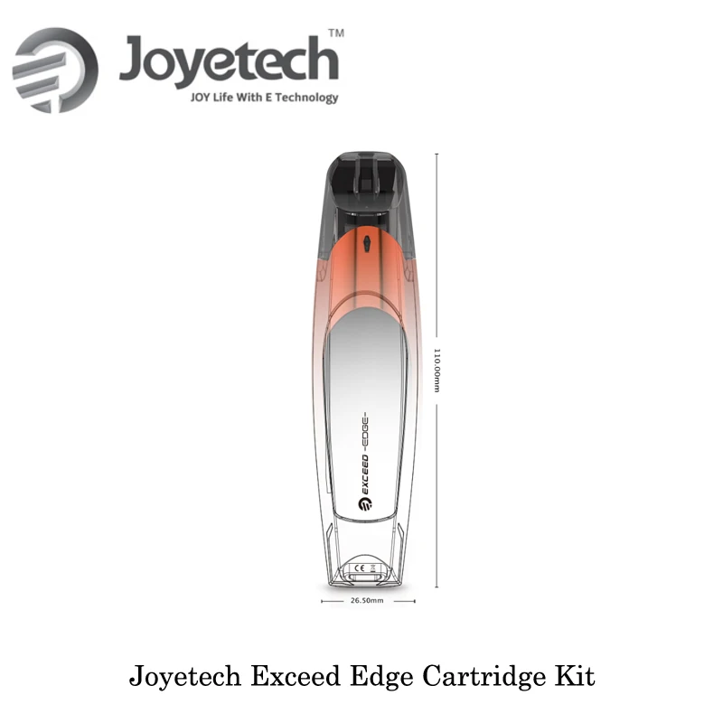 Электронная сигарета Joyetech превышает Edge 650 мАч картридж Pod System Starter Kit 2 0 мл EX 1 Ом