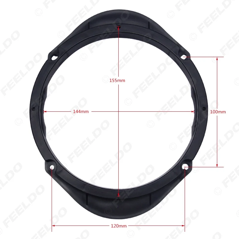 Прокладка для автомобильного динамика FEELDO 1 пара 6 5 дюйма Mazda M3/M5/M6/M8 Besturn