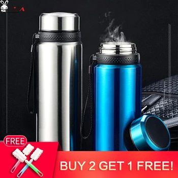 

YIHAO 800ml Thermal Cup Vacuum Flask Heat Water Tea Mug Thermos Coffee Mugs Insulated Stainless SteelThermos Travel Cup