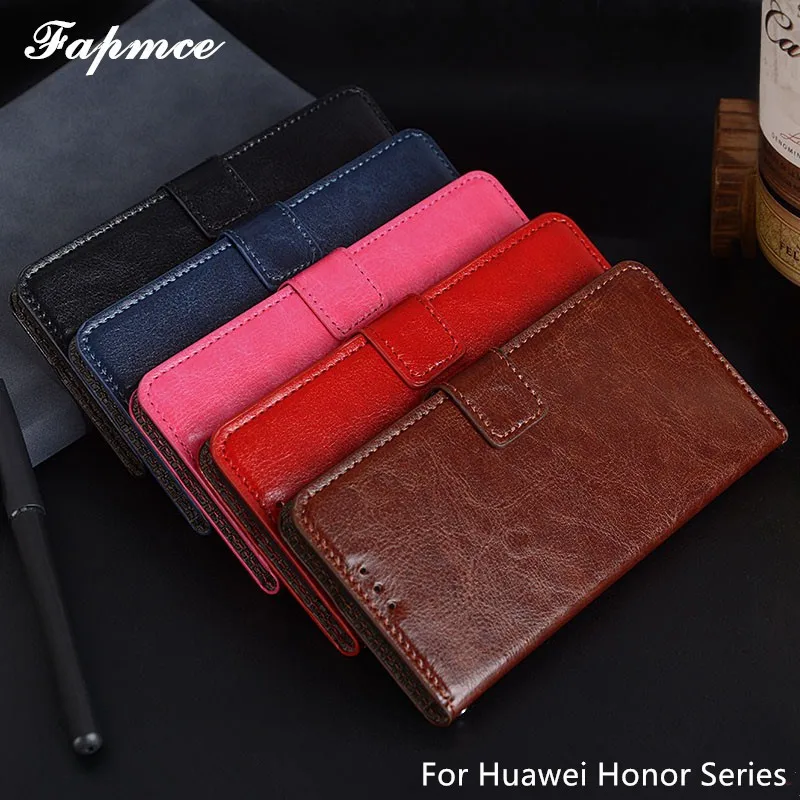 

Luxury Flip Leather Wallet Cover Huawei Honor 20 Pro View 20 10 8 9 10i 20i Lite V8 V9 Play Case With Photo Frame Magnetic Cover
