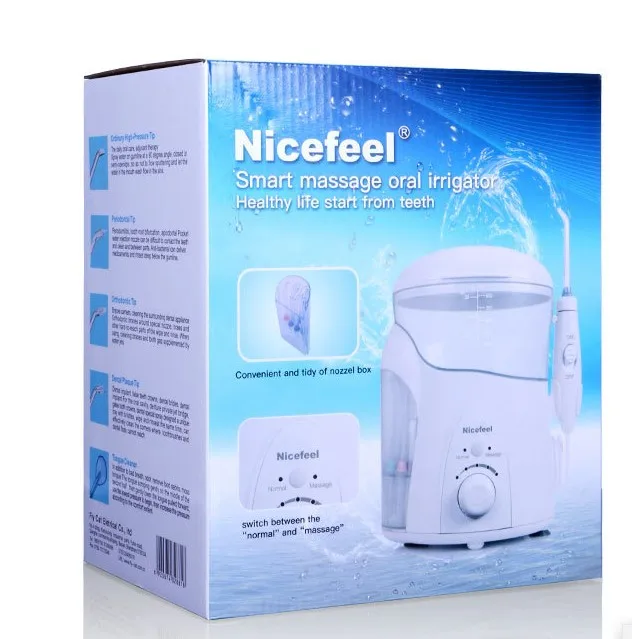 

1pcs Water Flosser Oral Irrigator with 7Pcs jet tip 1000ML Water Tank for dental hygiene