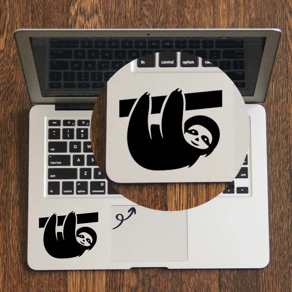 

Cute Sloth Notebook Trackpad Decal for MacBook Air Pro Retina 11 12 13 14 15 inch Mi HP Mac Book Touchpad Skin Laptop Sticker