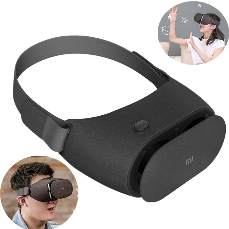 

Original Xiaomi VR Play 2 Virtual Reality 3D Glasses Headset Xiaomi Mi VR Play2 With Cinema Game Controller for 4.7- 5.7 Phone