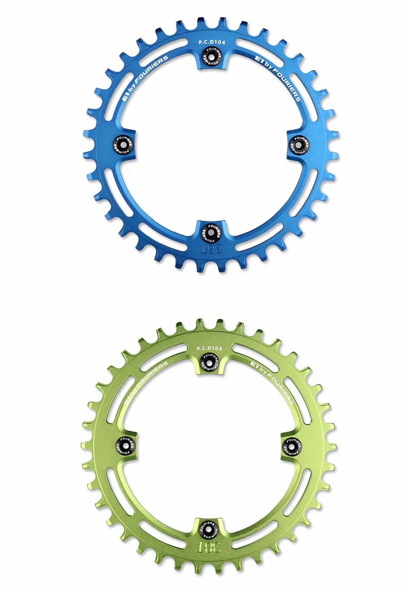 FOURIERS Запчасти для горного велосипеда AM FR DH передняя Звездочка шатун 30t 32t 34t 36t 38t алюминиевая цепь Bcd104 полый ремонт