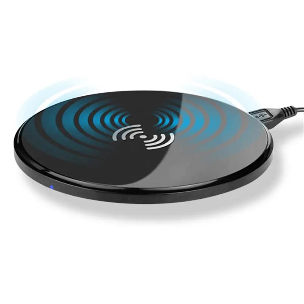 

Super Thin Mobile Phone Wireless Chargers QI Standard Universal Wireless Charging and Transmitting Device Mobile Phone Accessori