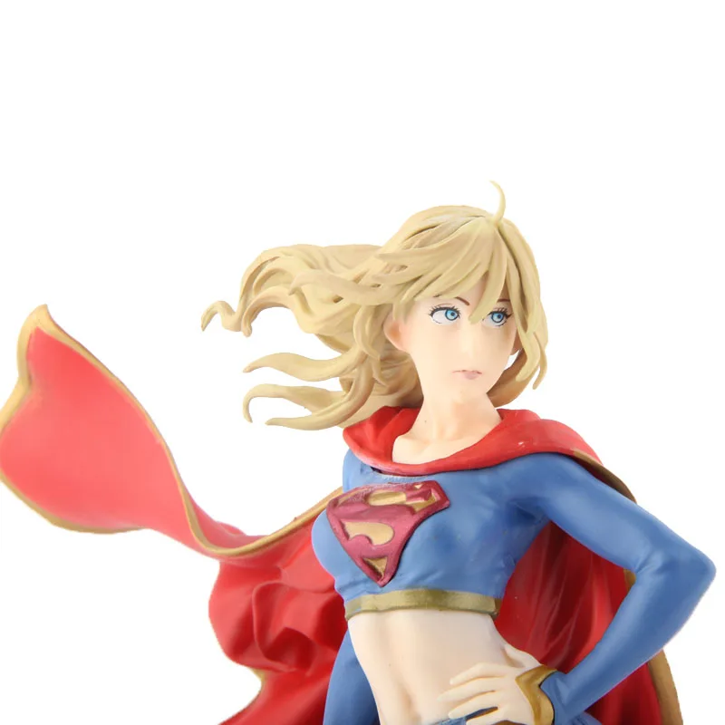 DC Comics Bishoujo Вселенная Супергерл фигурка Kotobukiya полная коллекционная игрушка 21 см