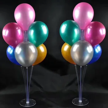 

Balloon column base 1sets/box & 2sets/box 50cm High Wedding Decoration Centerpiece Balloon Table Stand Base