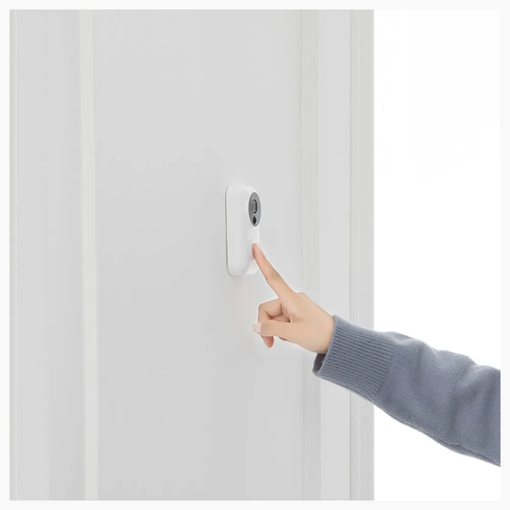 Xiaomi Mijia дверной звонок AI распознавание лица 720 P IR двухстороннее аудио видео