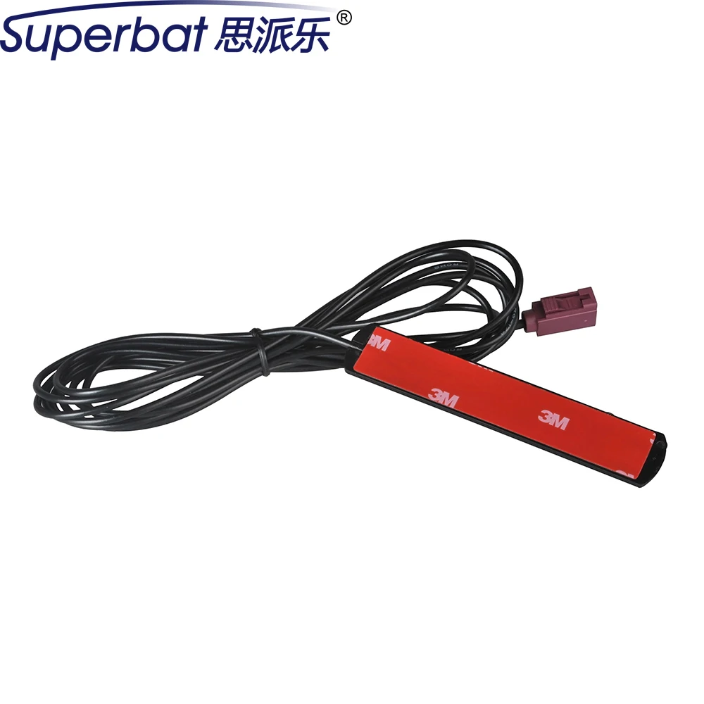 Antenne GSM Omnidirectionnelle Superbat 2dBi 824-960MHz - Connecteur SMA Angle Droit, Pack De 2 Pièces