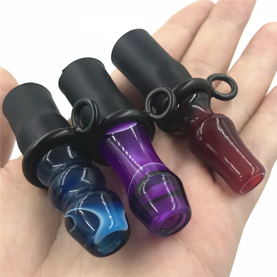 

1PCS Random Shisha Heigh quality Pearlescent Acrylic Mouthpiece Hang Rope Strap for Hookah Polishing Mouth Tips