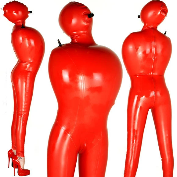Latex doll suit