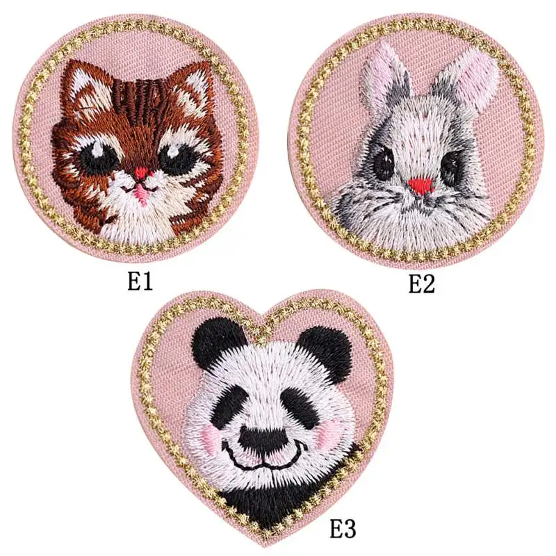 

Cute Animal Embroidery Cloth Stickers Fabric Patches Diy Clothing Jeans Jacket Decorative Accessories