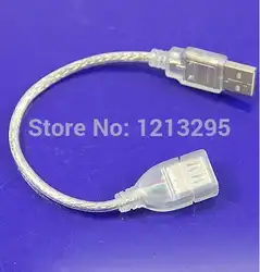 Y102 короткий USB 2,0 A-A Мужской и Женский удлинитель шнур