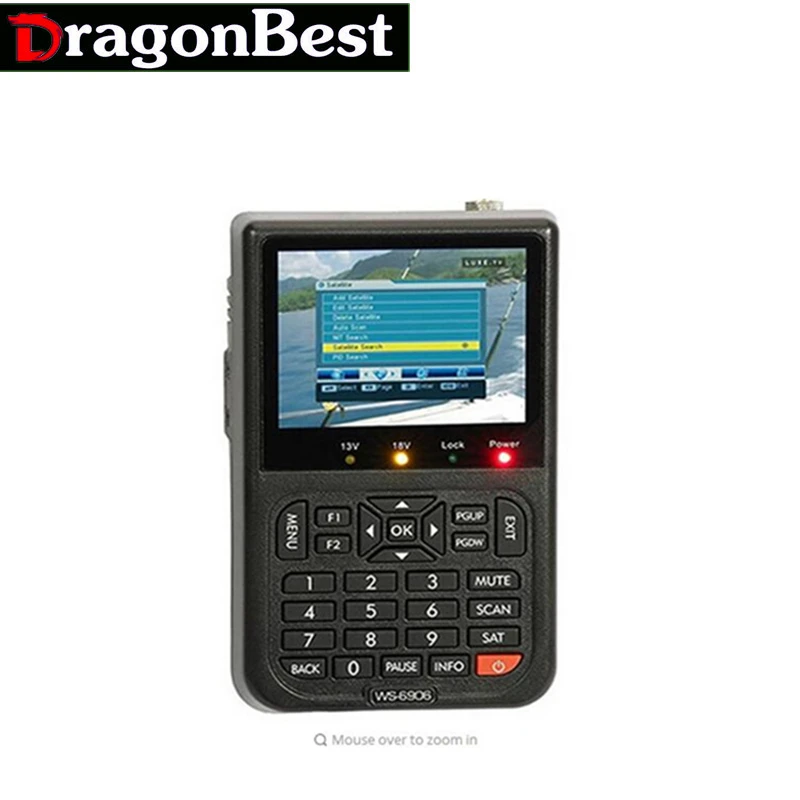 Professional Satlink WS 6906 DVB S FTA Digital Satellite Dish LNB ...