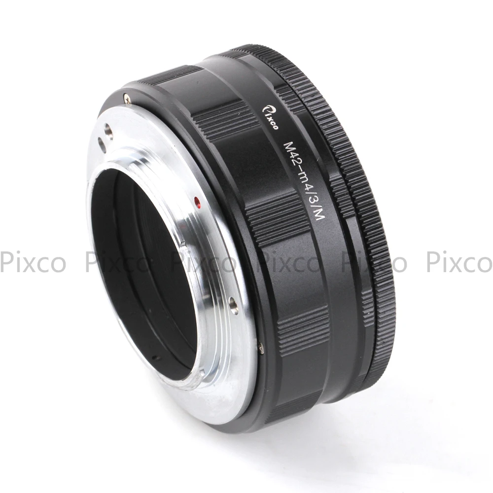 Adaptador de Lente Terno para Micro Suit para M42 ao Infinito para Montar Pixco Ajustável Macro Quatro Terços 4 Câmera M42-m4 - 3 - Image 6