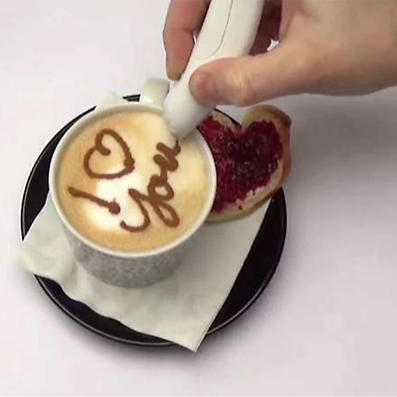 

5 Color Electric Coffee Drawing Pen Bird Modeling Carving Writing Decorating Cake Tools Birthday Party Household Products
