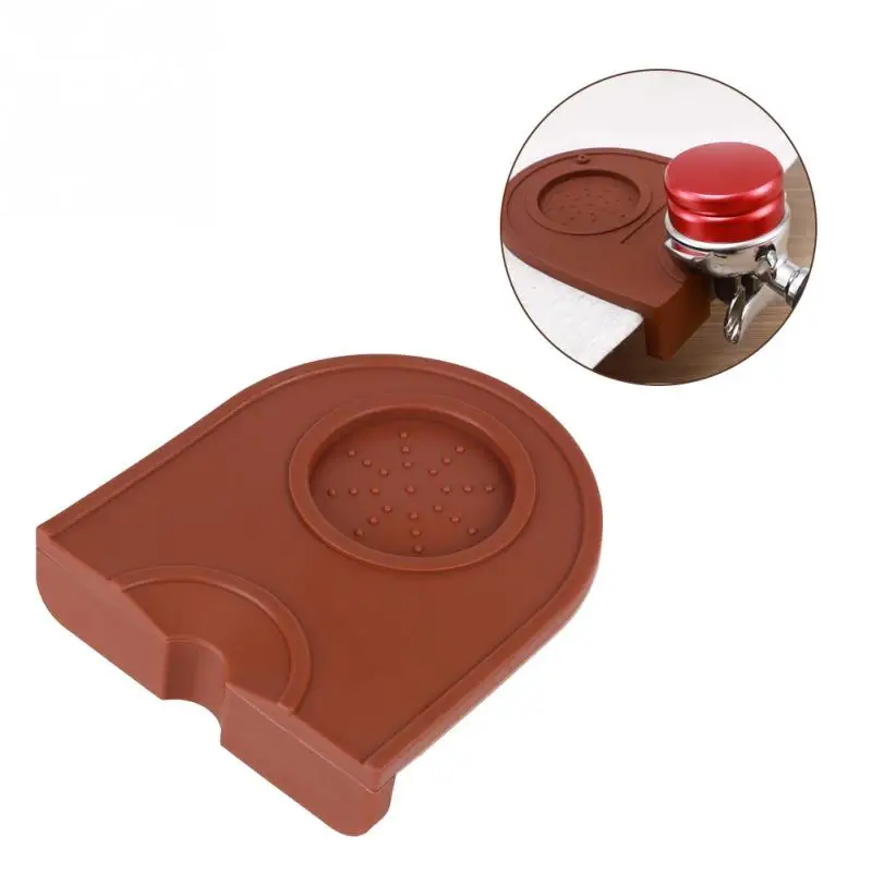 1Pcs Multi function Coffee Tamper Silicone Pad Mat Coffee Grind Thicken
