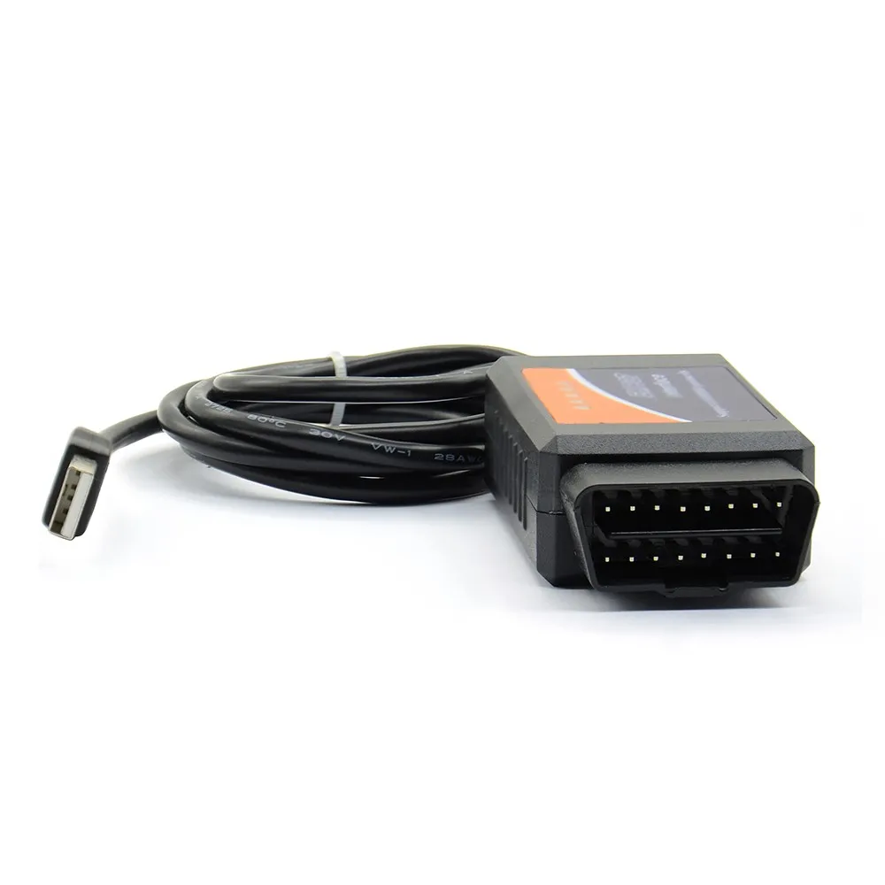 Elm327 usb-камера с флеш-картой памяти FT232RL и PIC18F2480 чип с elmconfig elm 327 usb FT232RL obd сканер высокого качества