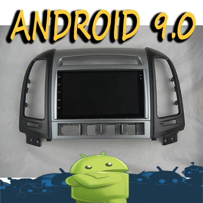 

Android 9.0 radio tape recorder 8-core car multimedia GPS Navigation for HYUNDAI SANTA FE DELUXE full touch video player + frame