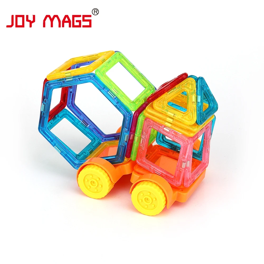 JOY MAGS игрушка мини Магнитная 100/110/130 шт./лот строительные блоки игрушки DIY 3D Магнитный конструктор развивающие кирпичи