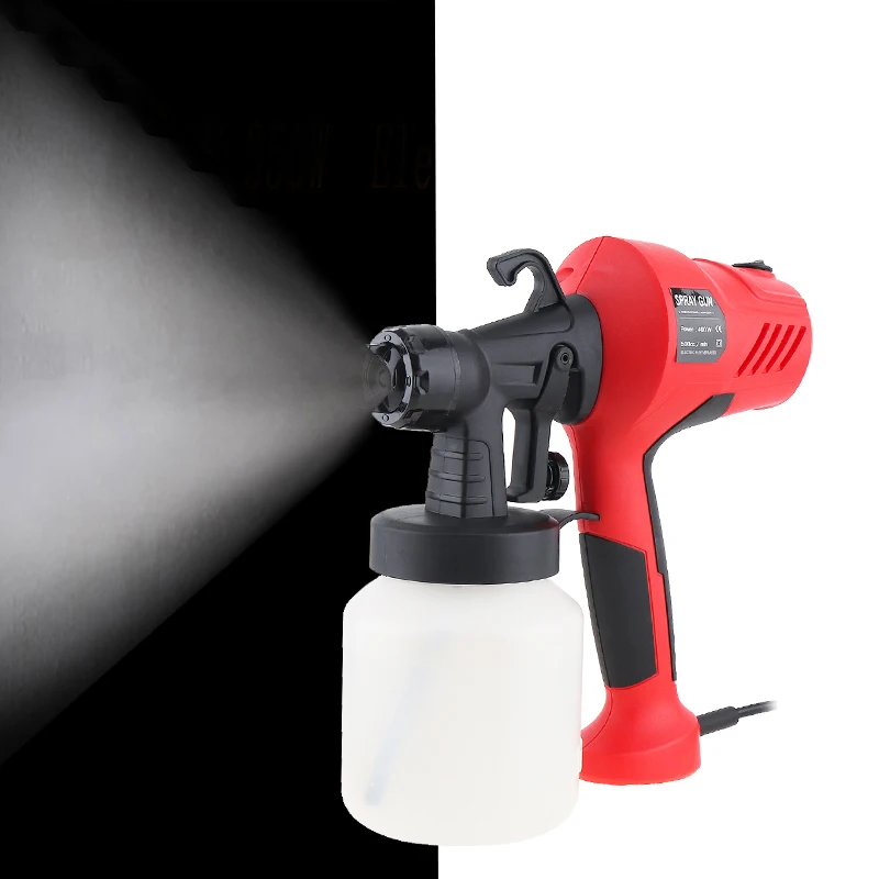 

110V/220V 400W Electric Spray Gun HVLP Paint Sprayer Painting Compressor with Adjustable Flow Control