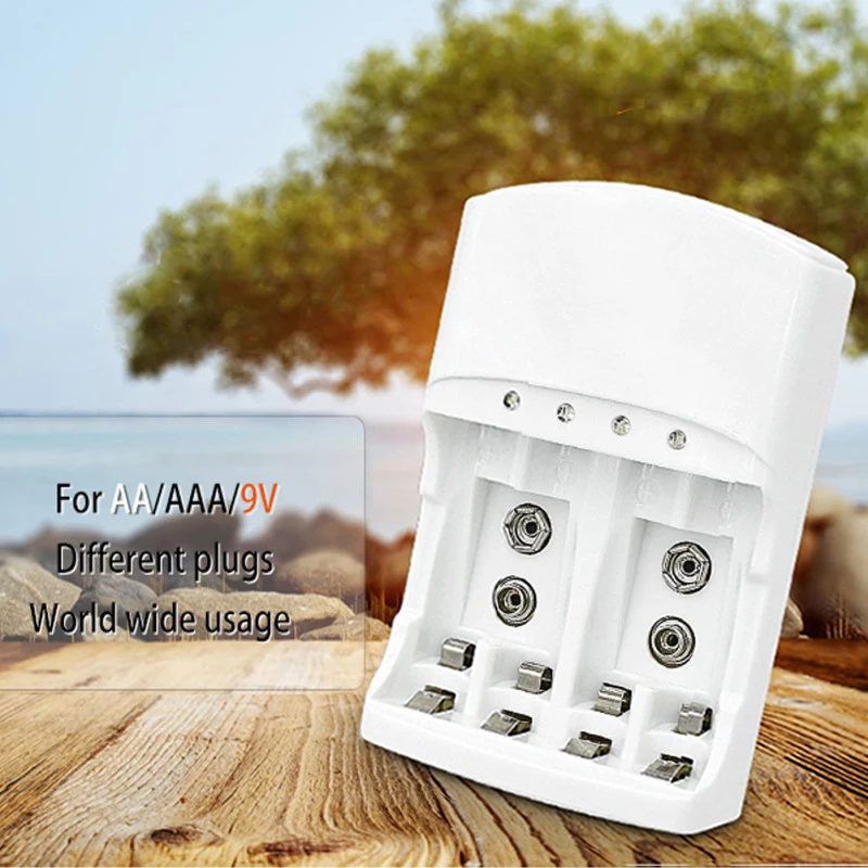 

Exquisite portable battery charger fast charging C801N multi-function smart charger for AA, AAA, 9V Ni-MH nickel-cadmium recharg
