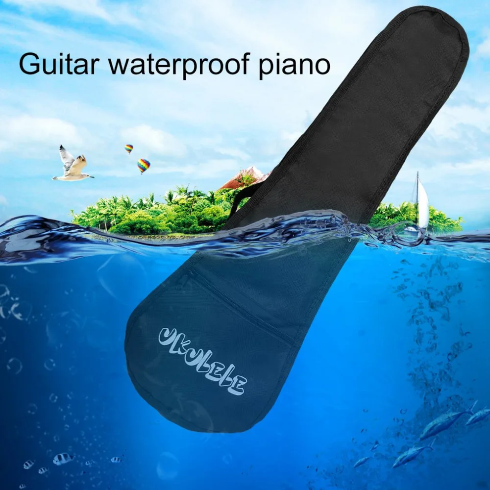 TSAI Guitarra bolsa 21 23 26 pulgadas ukelele impermeable bolsa grande funda ukelele protección mochila ajustable correa de Guitarra de hombro nuevo