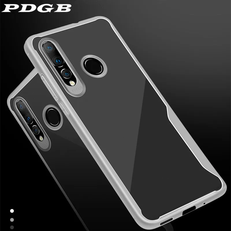 Pdgb прочный прозрачный ТПУ чехол для huawei Honor 8X P30 Pro P20 Lite Y6 2017 Y3 Y5 Y7 Prime 2018 Y9 2019 в виде