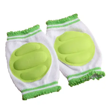 

ABWE Best Sale Infants Baby Toddler Knee Cushion Elbow Pads Crawl Safety Crawling Protector Color: Light Green