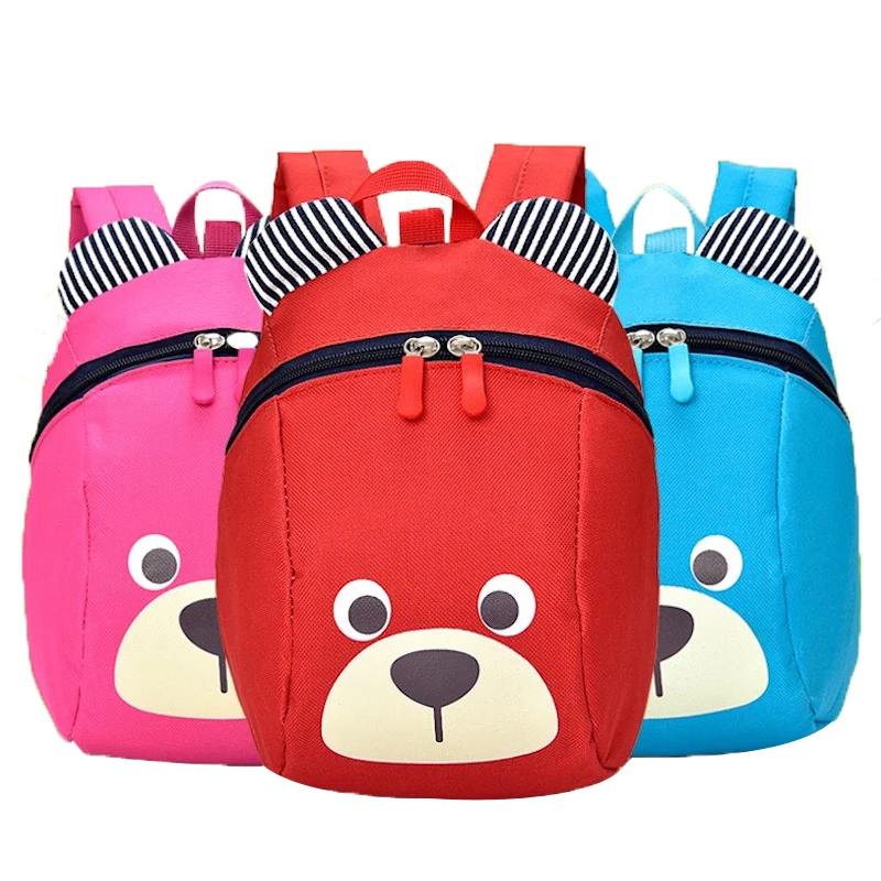 Cute bear Baby Safety Harness Backpack Toddler Anti-lost Bag Children extremely durable sturdy and comfortable Schoolbag